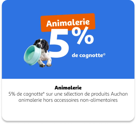 Programme fidélité Animalerie